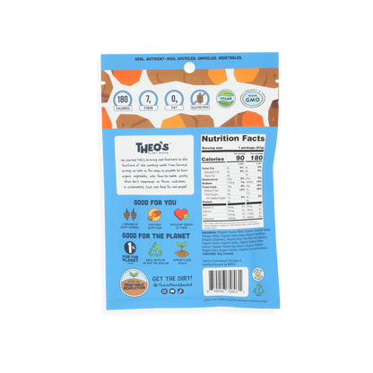 Organic Veggie Snacks | Sweet Potato Jerky - THEO's Plant-Based