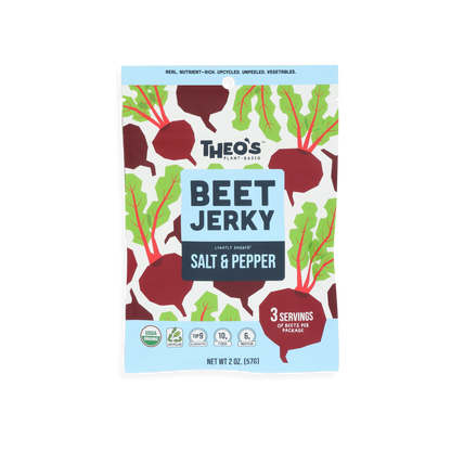 Organic Veggie Snacks | Sweet Potato Jerky - THEO's Plant-Based