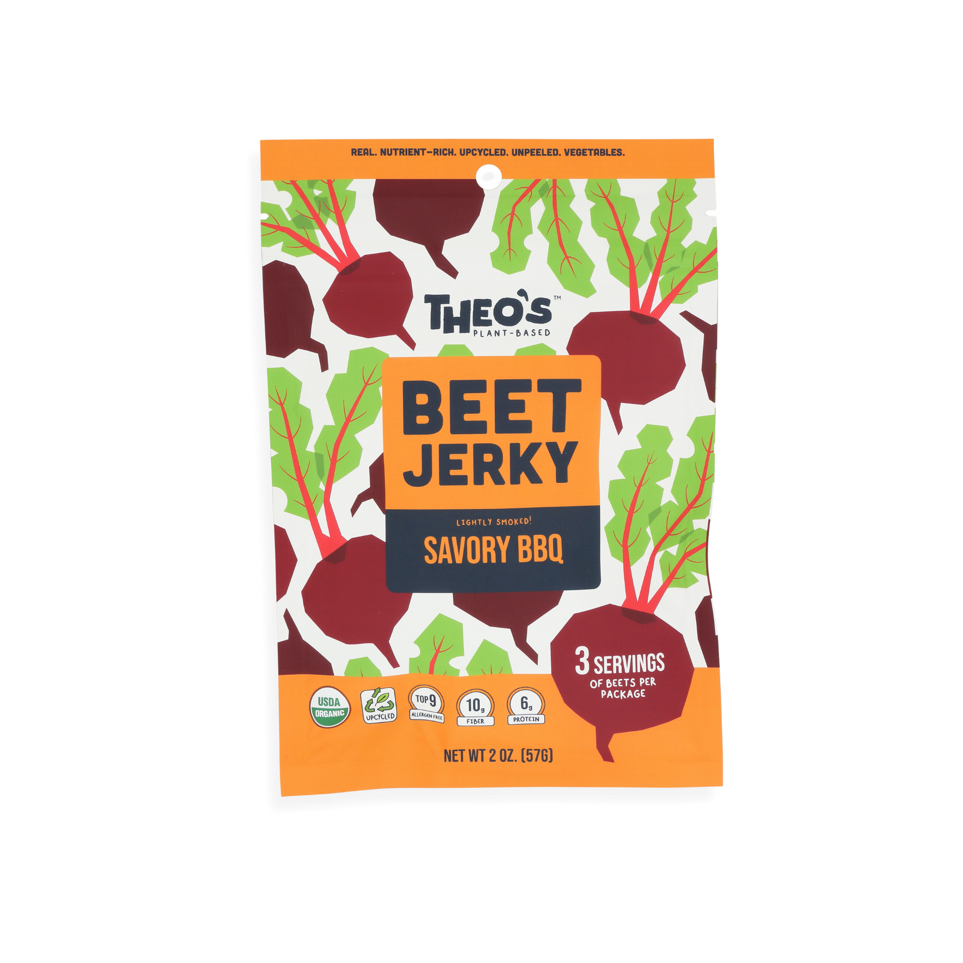 Organic Veggie Snacks | Sweet Potato Jerky - THEO's Plant-Based