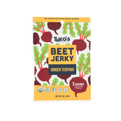 Organic Veggie Snacks | Sweet Potato Jerky - THEO's Plant-Based